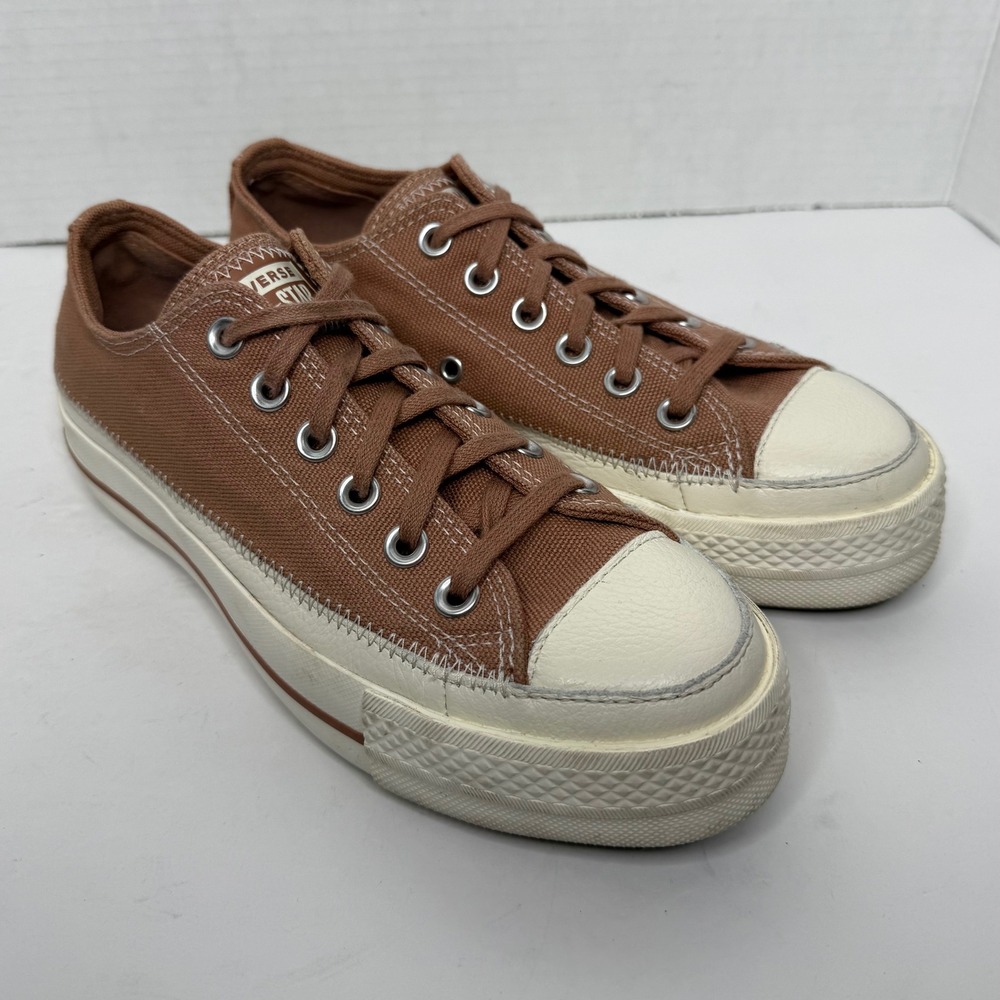 Converse Chuck Taylor All Star Lift Platform Womens 6 Mauve Canvas Lows A05249C